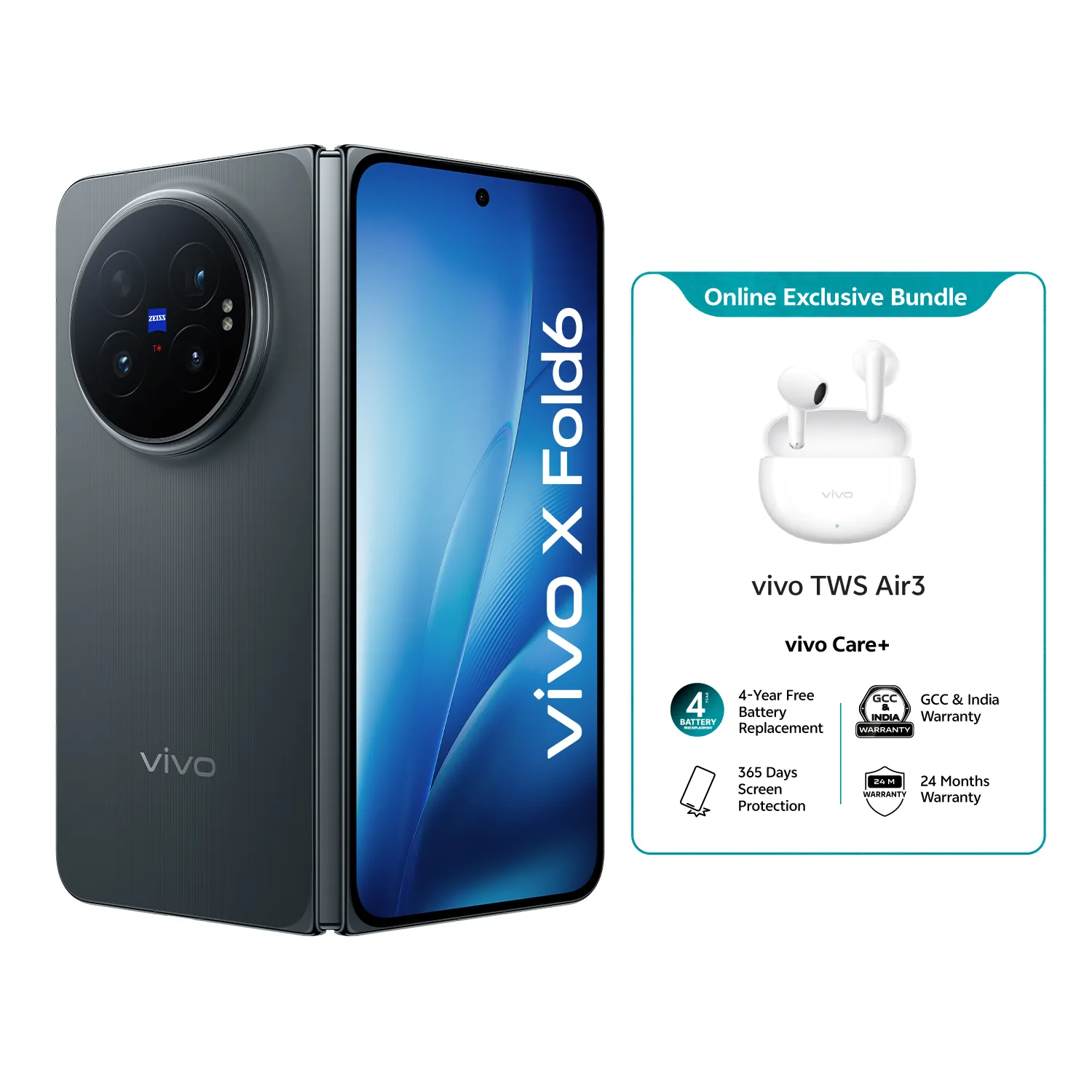 vivo X Fold 6 12GB+512GB Black_1