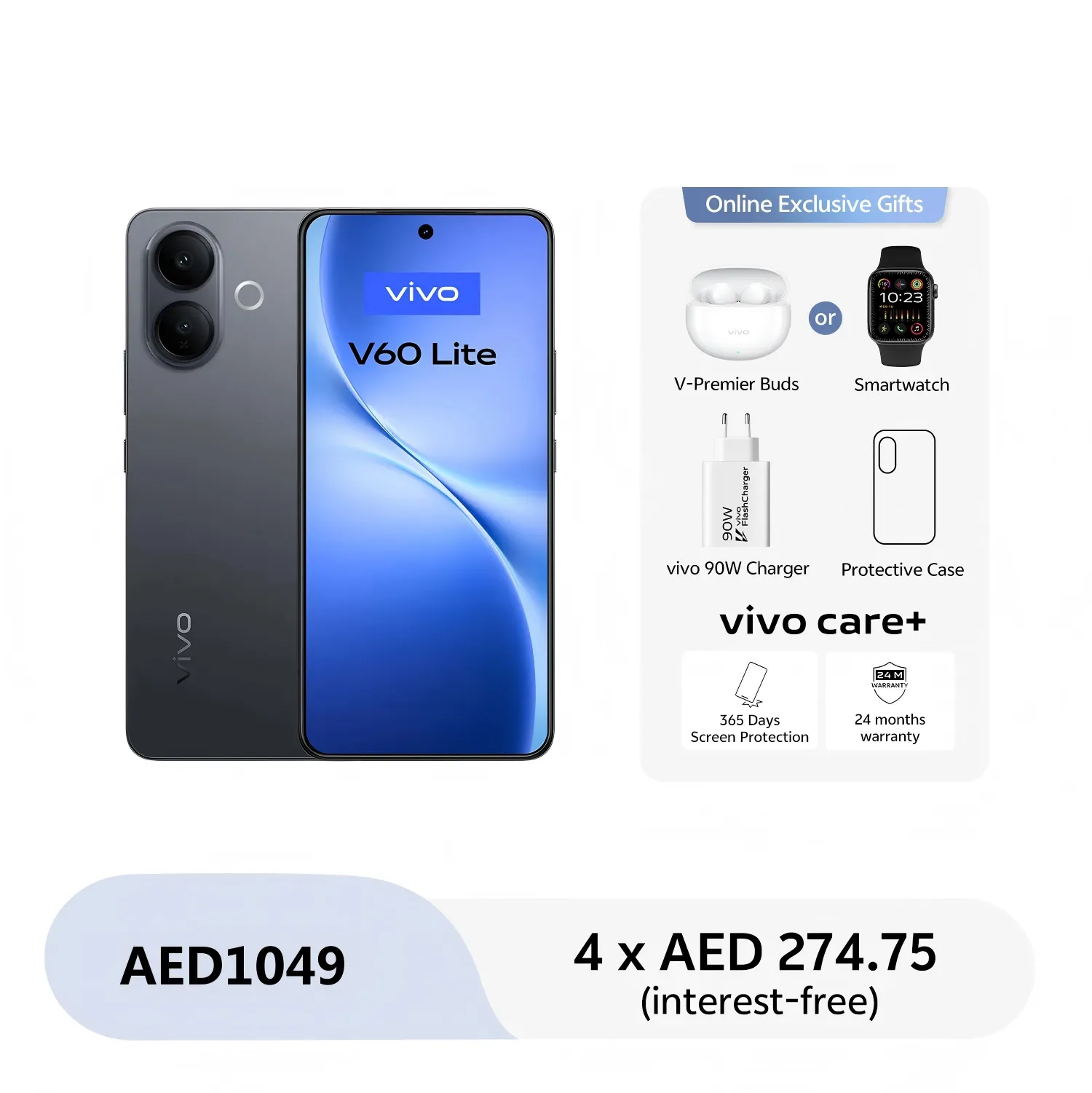 vivo V60 lite 5G Black 12GB+512GB_1