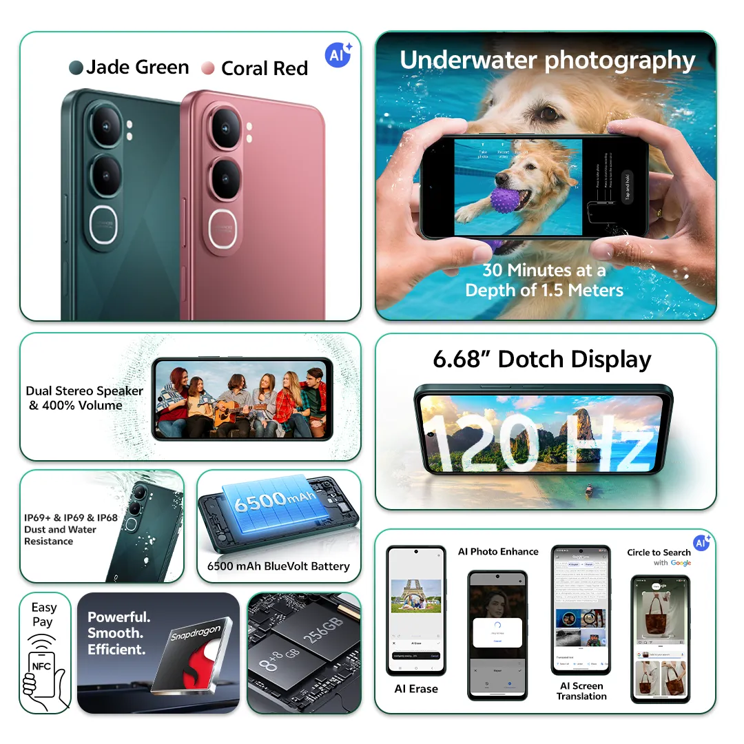 vivo Y31 8GB+256GB Green_2