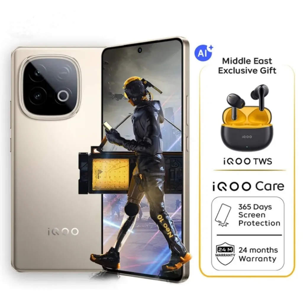 iQOO Neo 10 Cosmic Black | Snapdragon 8s Gen4 7000mAh | vivo UAE